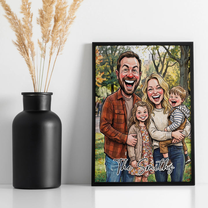 Personalized Poster "Sketch Family"