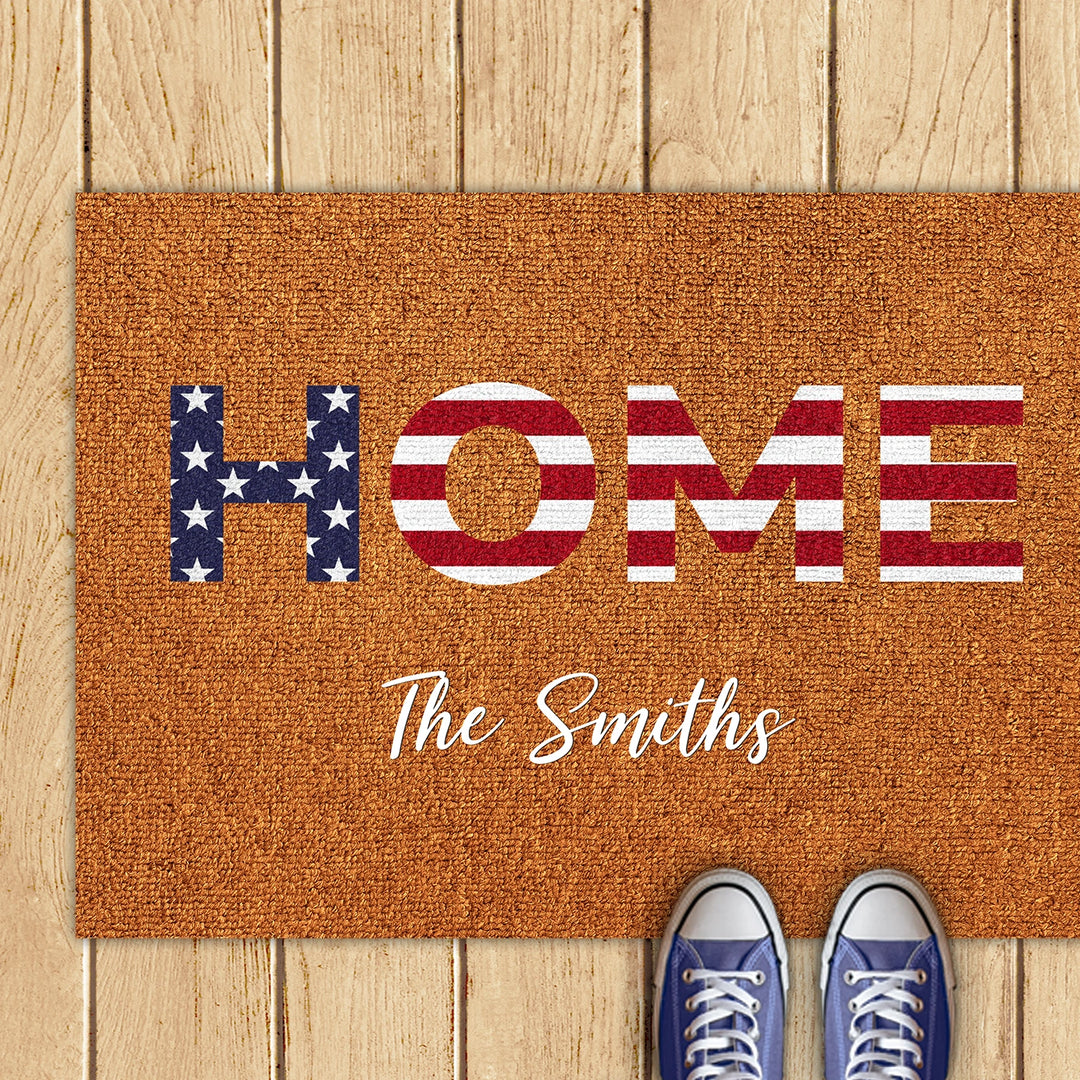 Personalized Doormat “HOME”