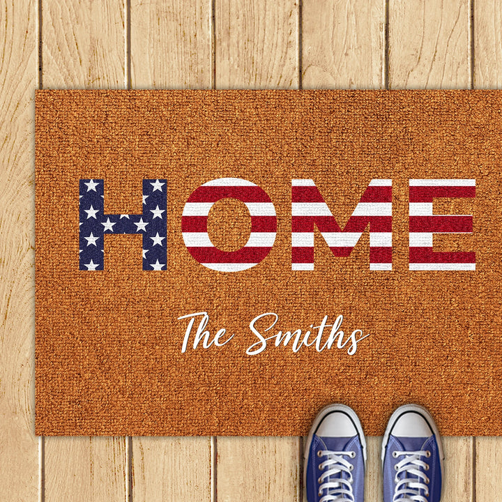 Personalized Doormat “HOME”