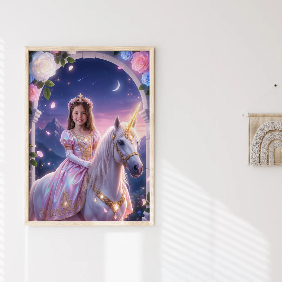 Personalized Poster "Unicorn Princess"
