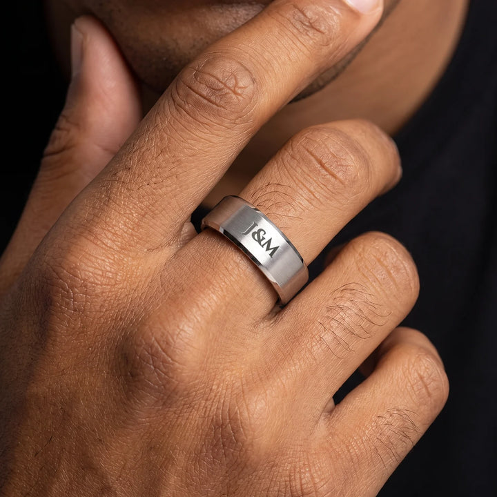 Personalized Men's Ring "Engraving"
