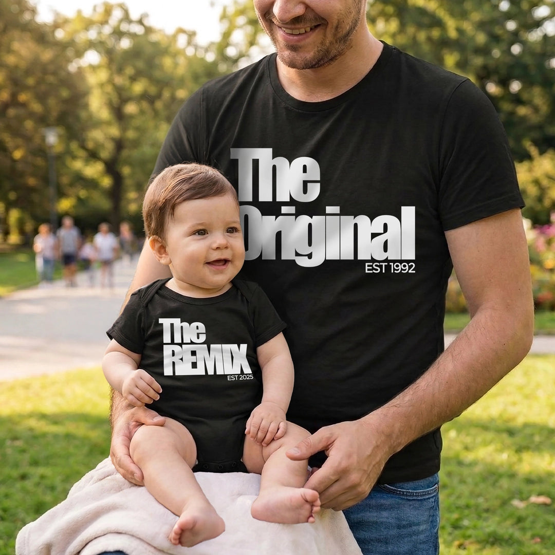 Personalized Partnerlook "The Original & The Remix"
