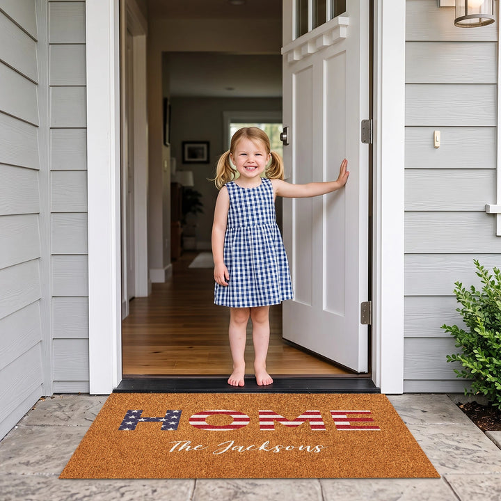 Personalized Doormat “HOME”
