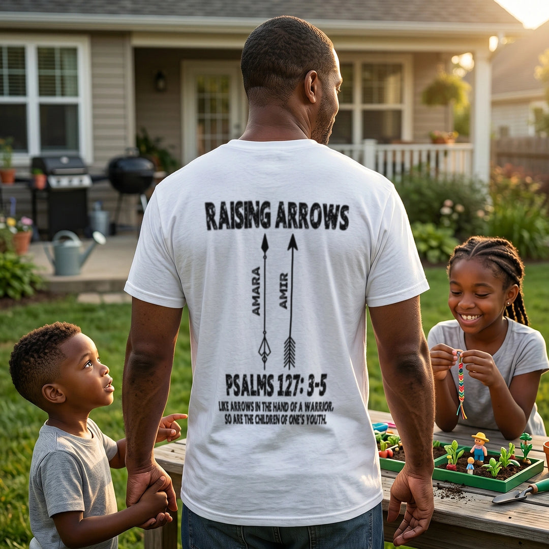 Personalized T‑Shirt "Raising Arrows"