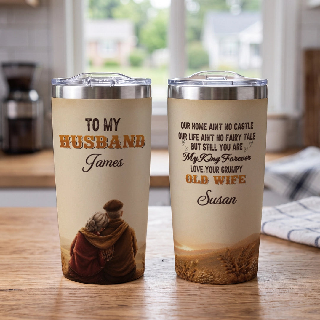Personalized Tumbler "To My Husband"