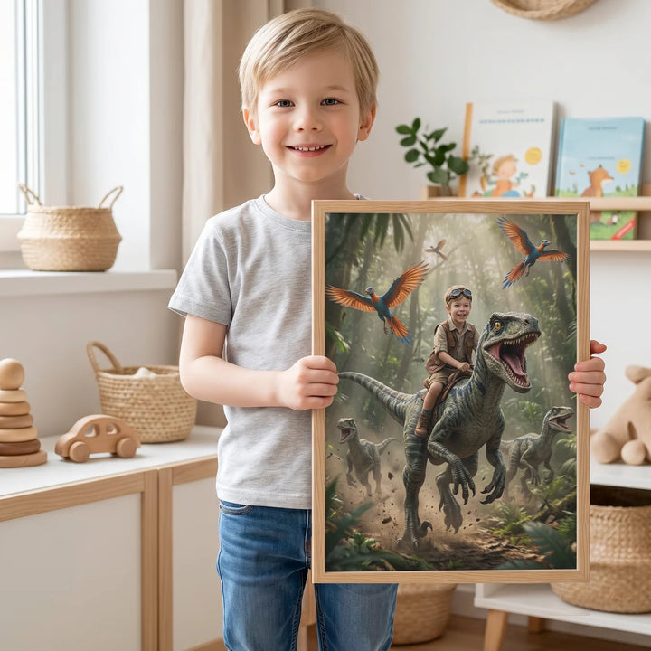 Personalized Kids Poster "Dinosaur"
