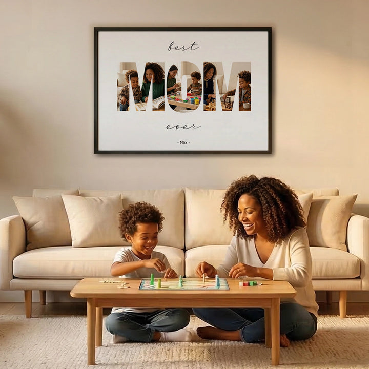 Photo Poster "Mom Word"