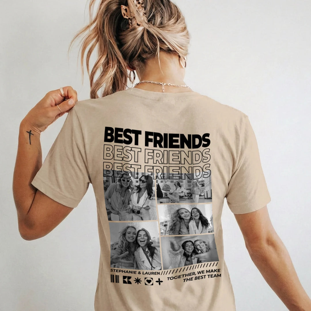 Personalized T-Shirt "Besties"
