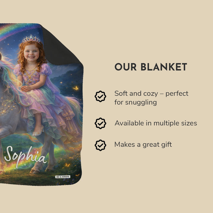 Personalized Blanket "Princess"