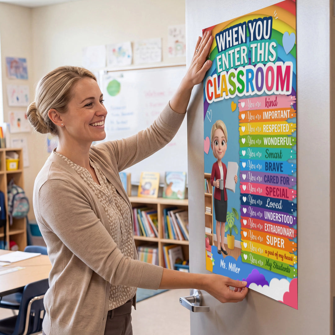 Personalized Classroom Poster