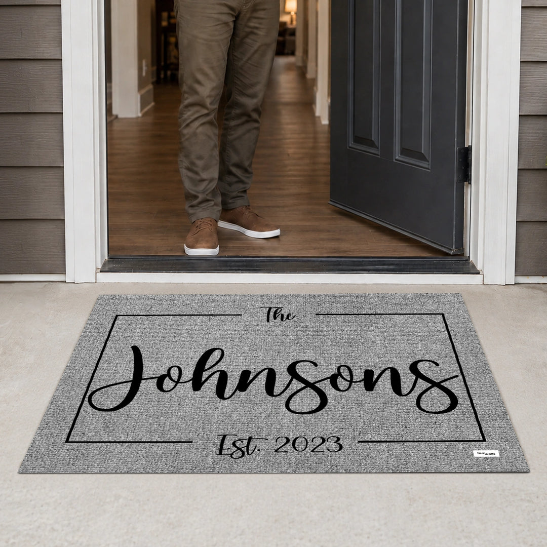 Personalized Doormat “Family Name”
