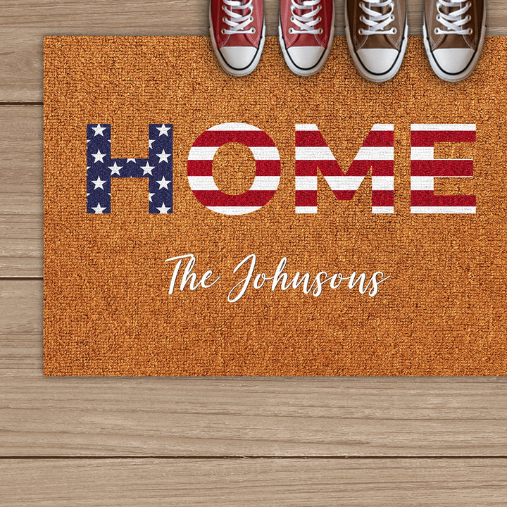 Personalized Doormat “HOME”
