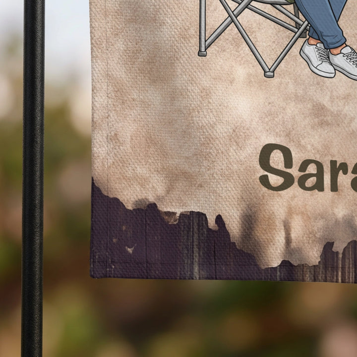 Personalized Flag "Camping Memories"