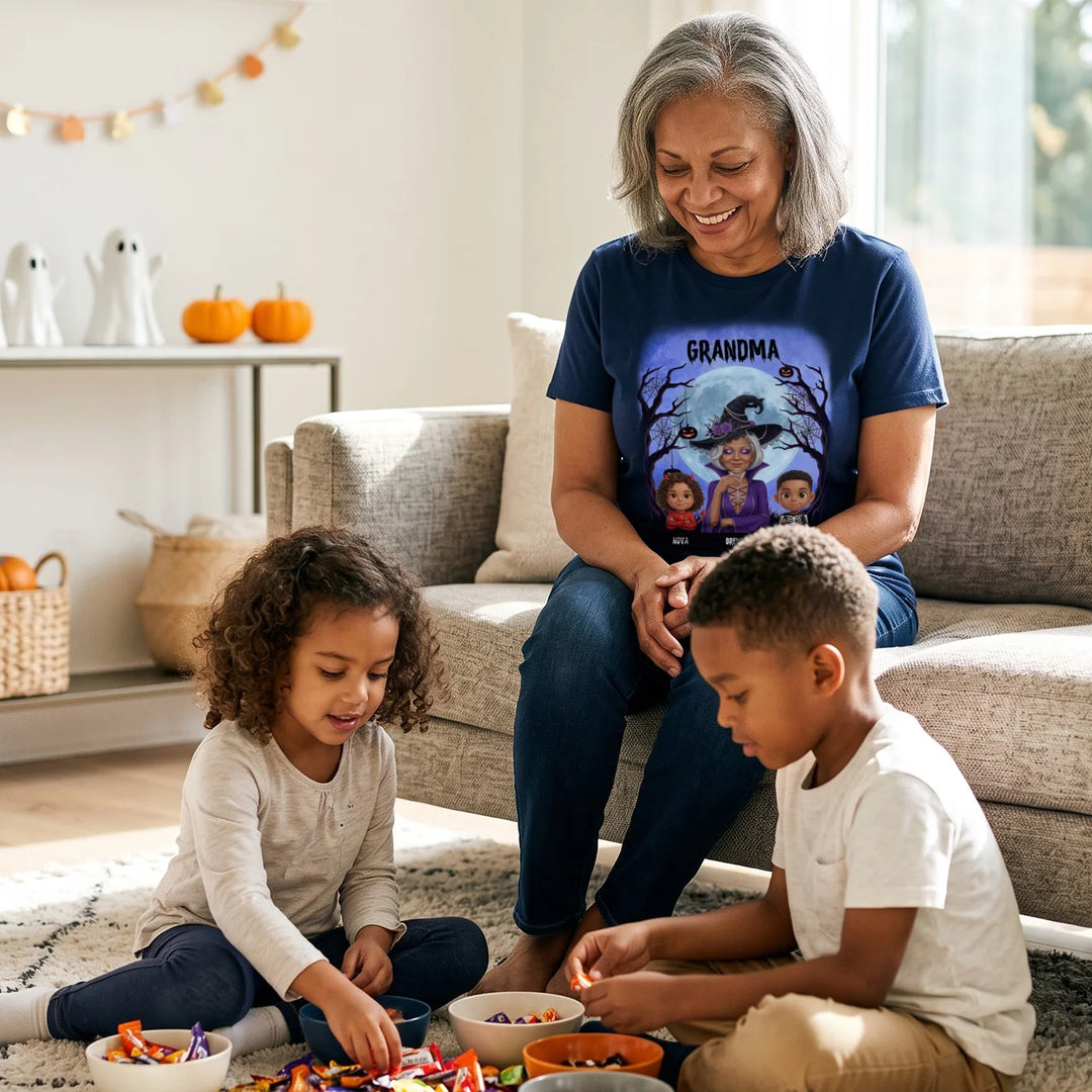 Personalized T-Shirt "Grandma Witch"