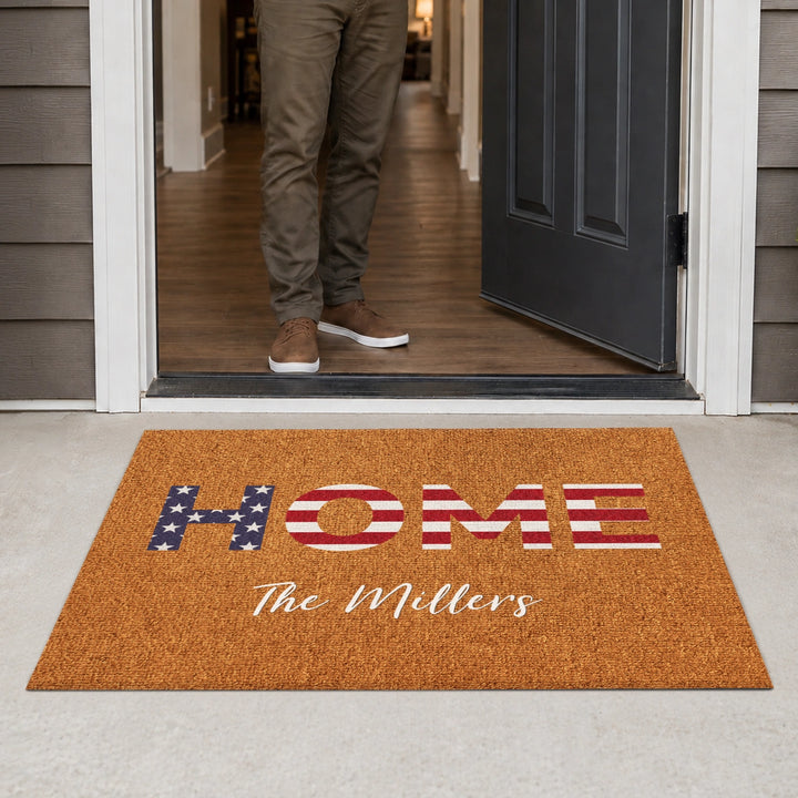 Personalized Doormat “HOME”