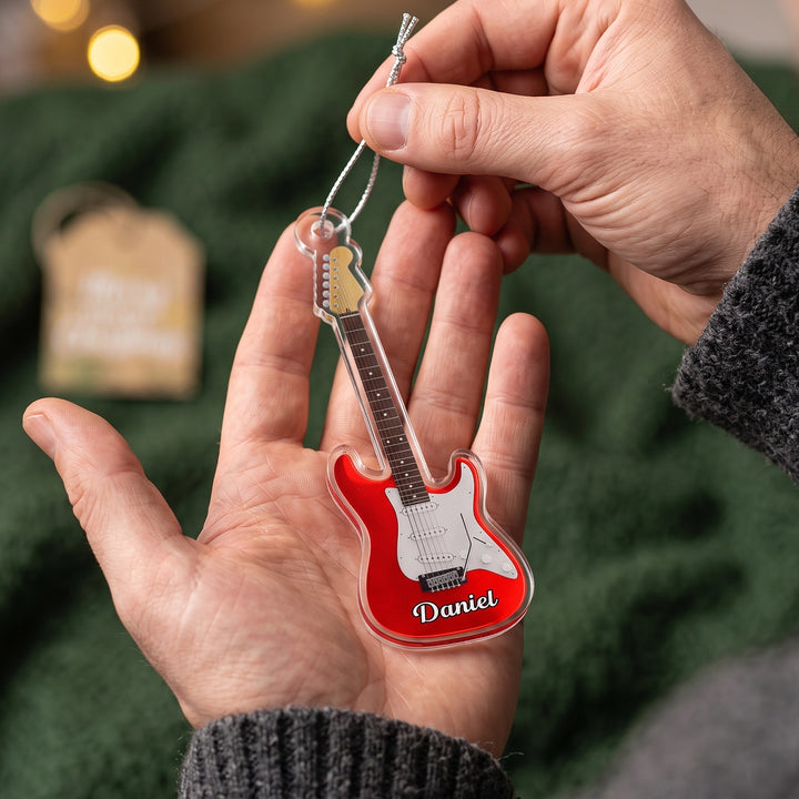 Personalized Ornament "Guitar"