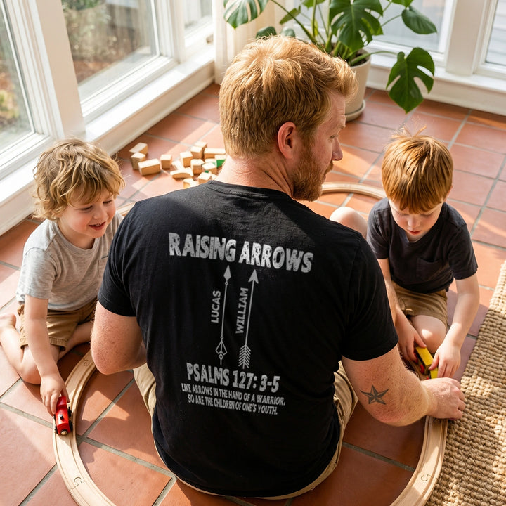 Personalized T‑Shirt "Raising Arrows"