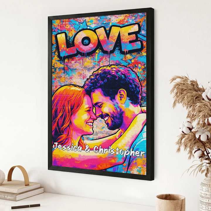 Personalized Poster "Street Art Love"