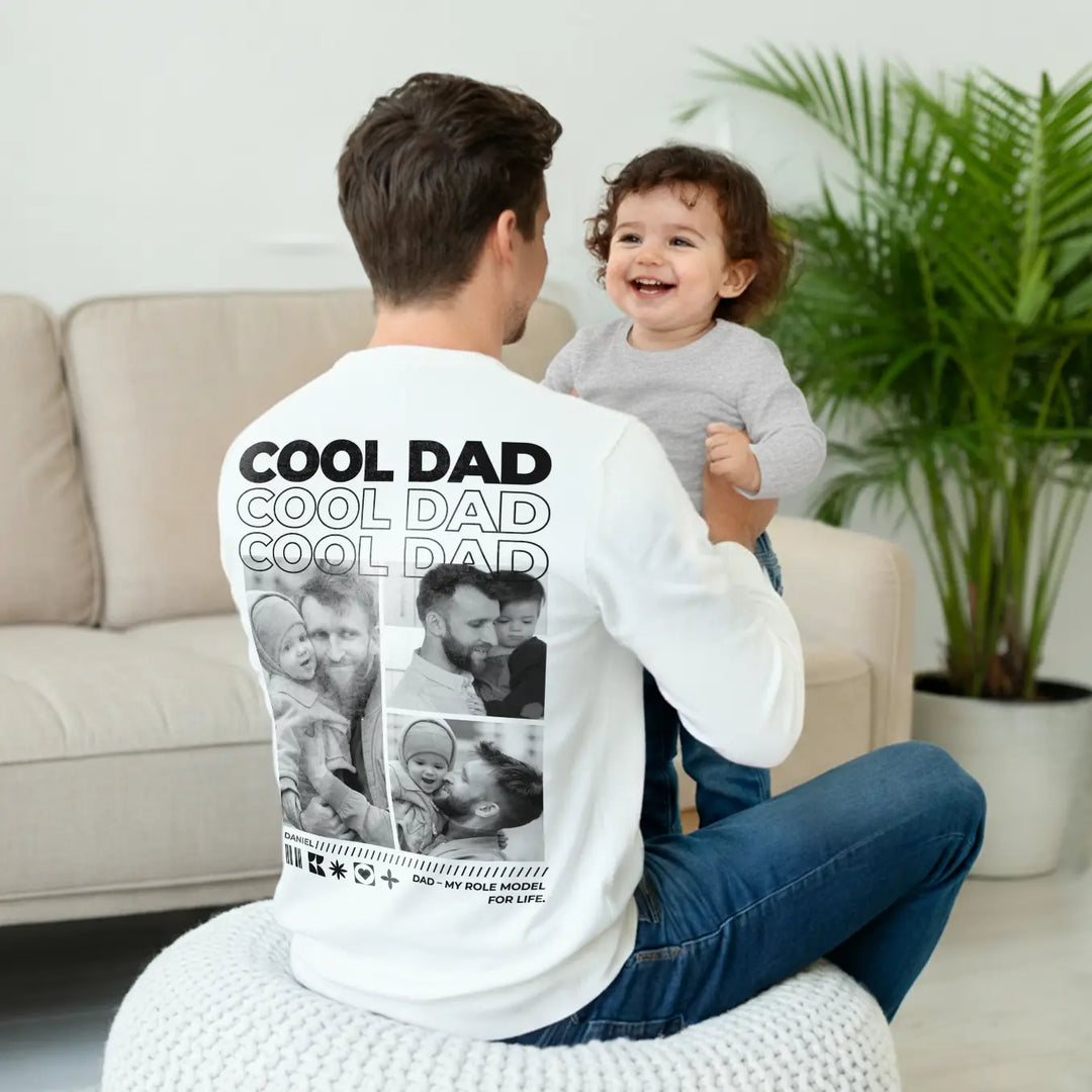 Personalized Sweater "Dad" with Photos