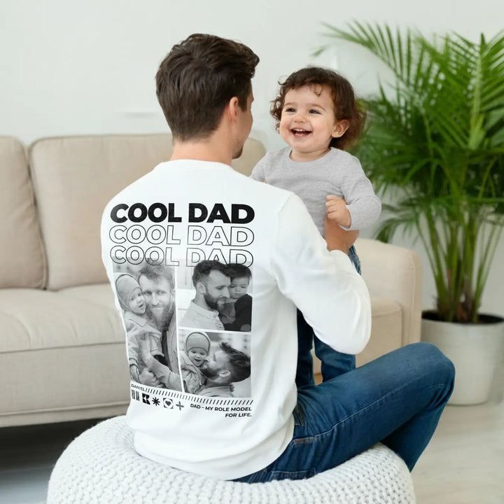 Personalized Sweater "Dad" with Photos