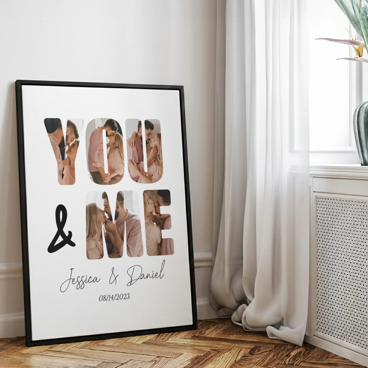 Personalized Canvas "You & Me"