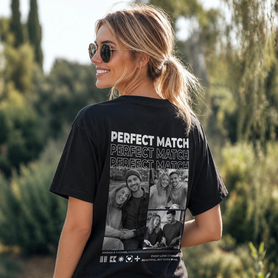 Personalized T-Shirt "Perfect Match”