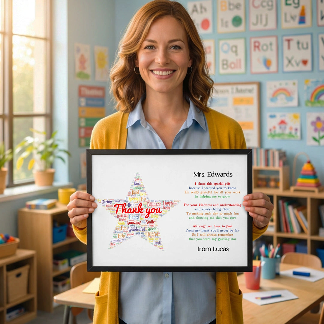 Personalized Poster "Teacher"