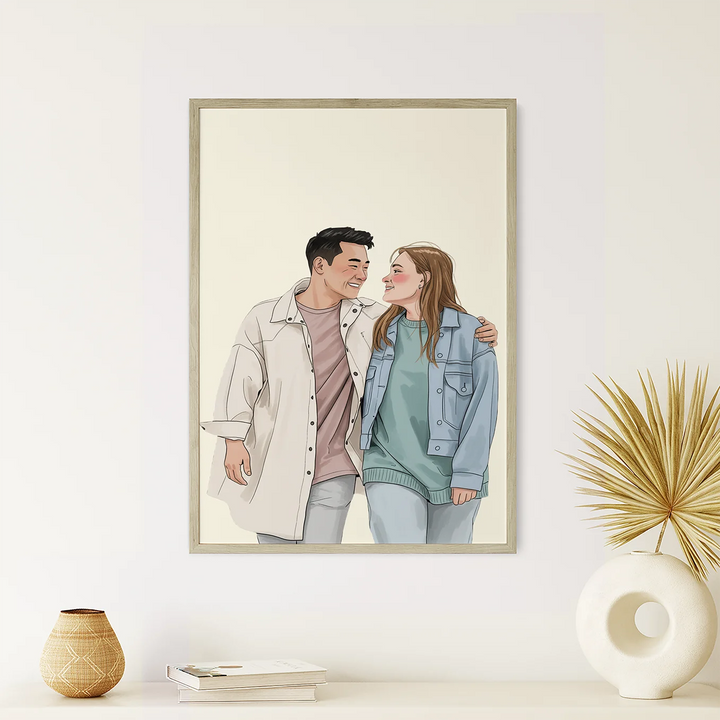 Personalized Poster "Couple Portrait"