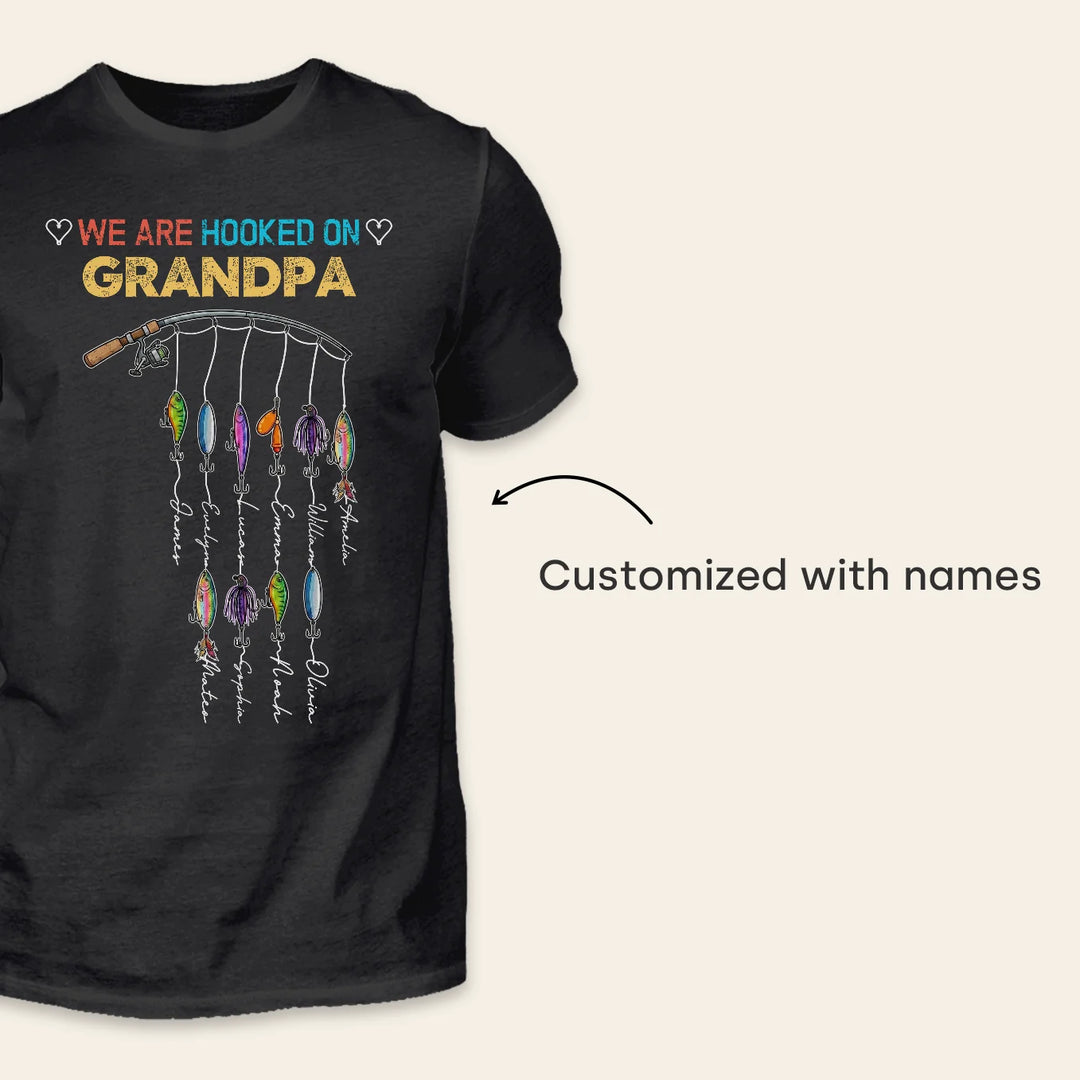 Personalized T-Shirt "Hooked"
