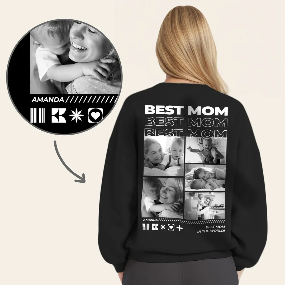 Personalized Sweater "Mom" with Photos