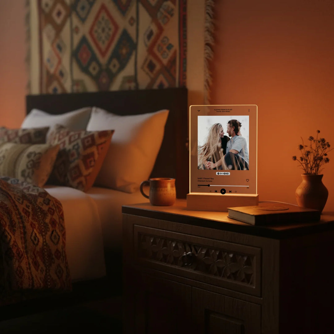 Personalized Acrylic Light "Favorite Song" | Night Light, Decorative Light, Glowlight
