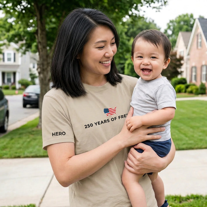 Personalized T-Shirt “250 Years of Freedom”