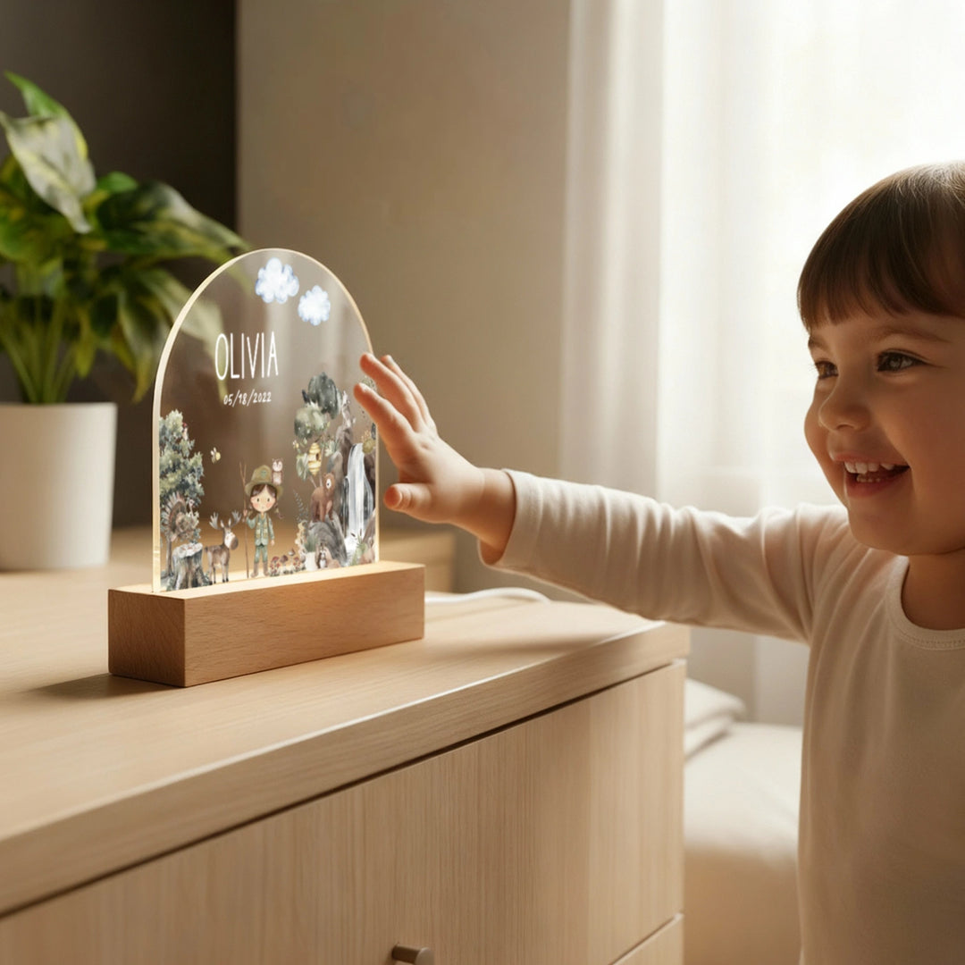 Personalized Nightlight "Wilderness"