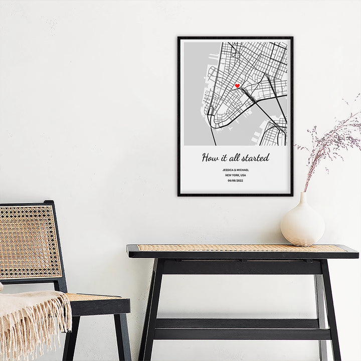 Personalized Poster "Where It All Began"