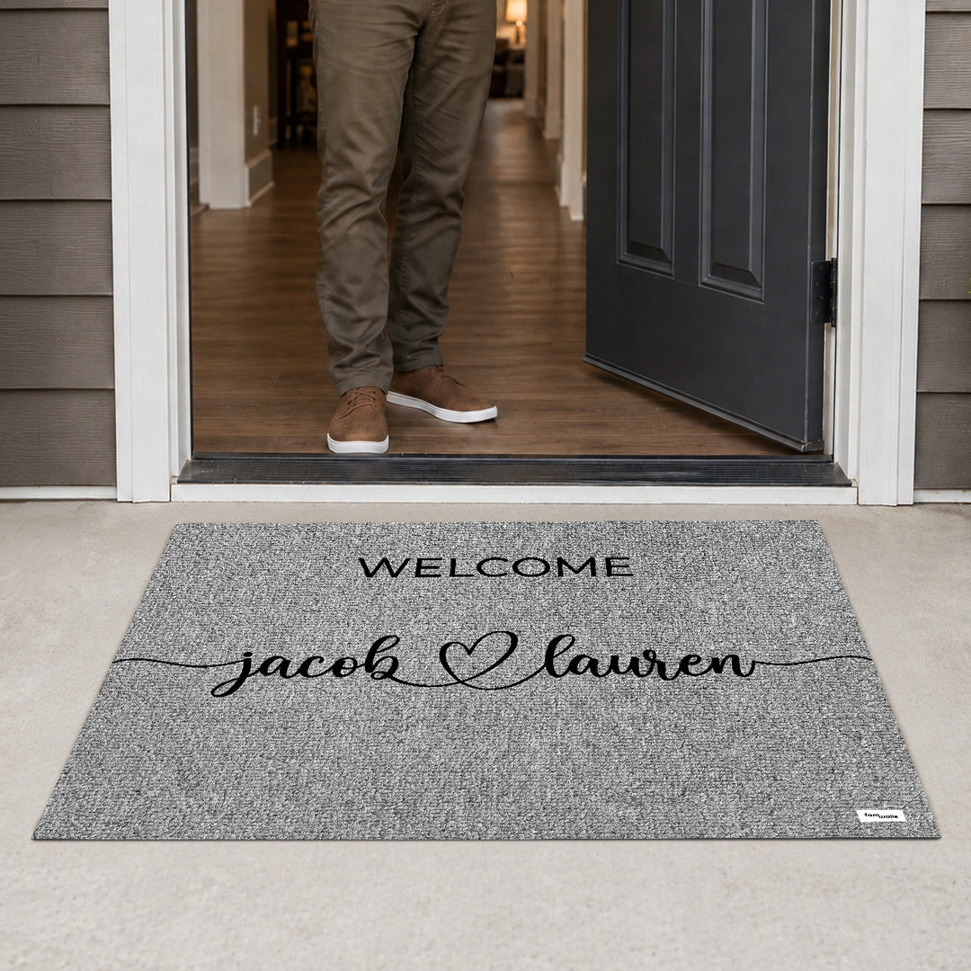 Personalized Doormat "Your Names"