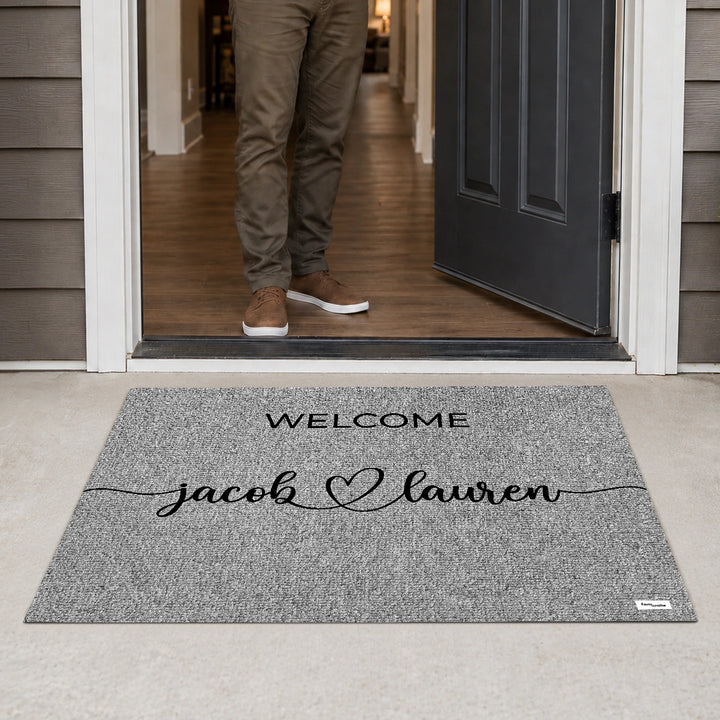 Personalized Doormat "Your Names"