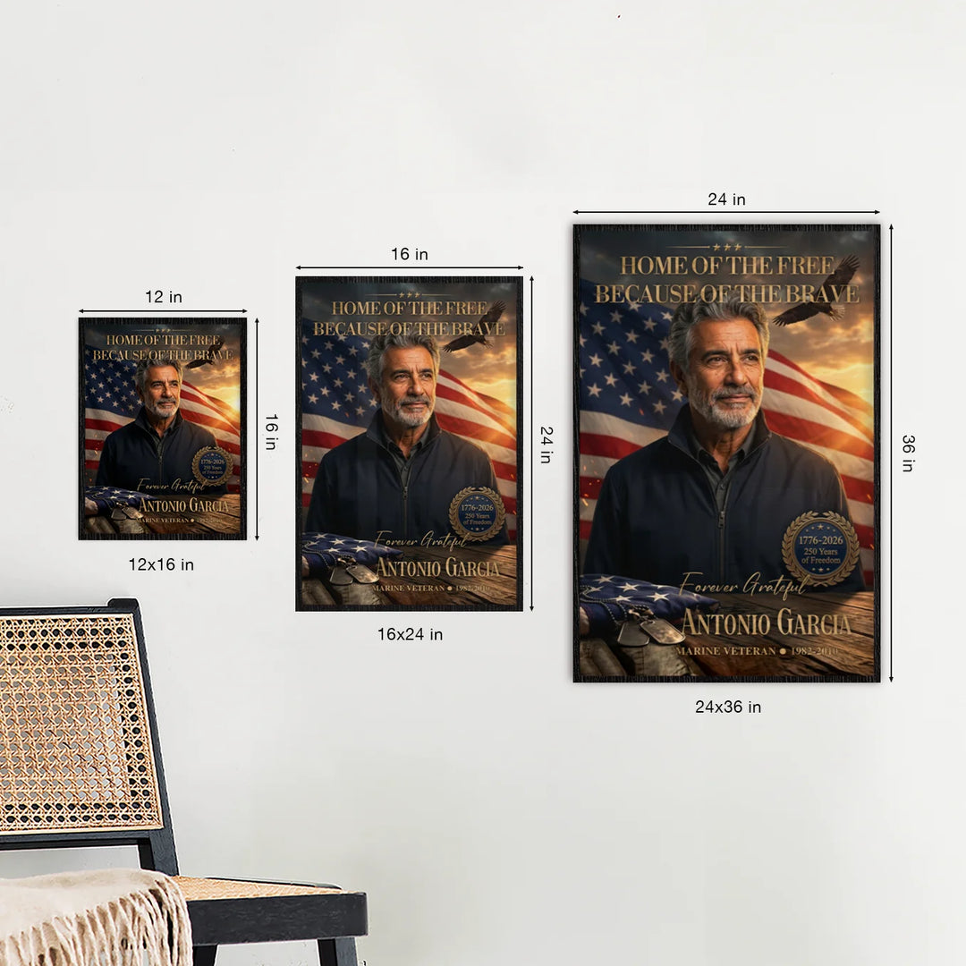 Personalized Poster "Home of the Free"