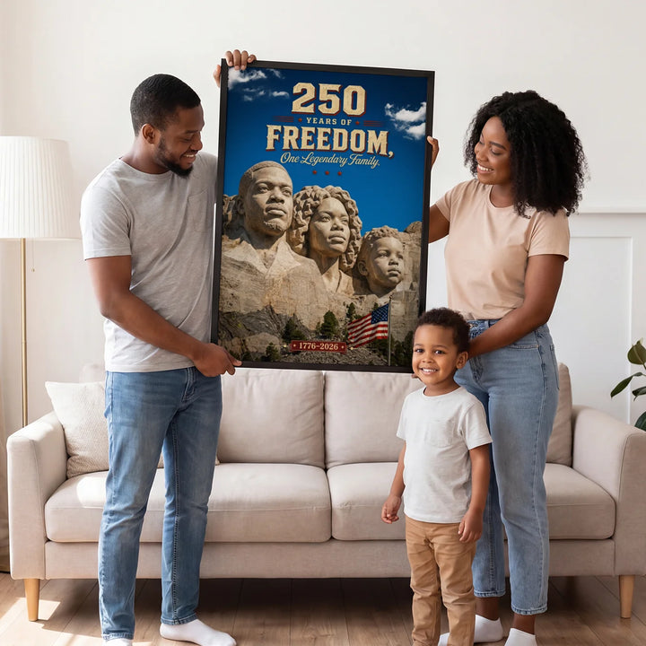 Personalized Poster "250 Years of Freedom"