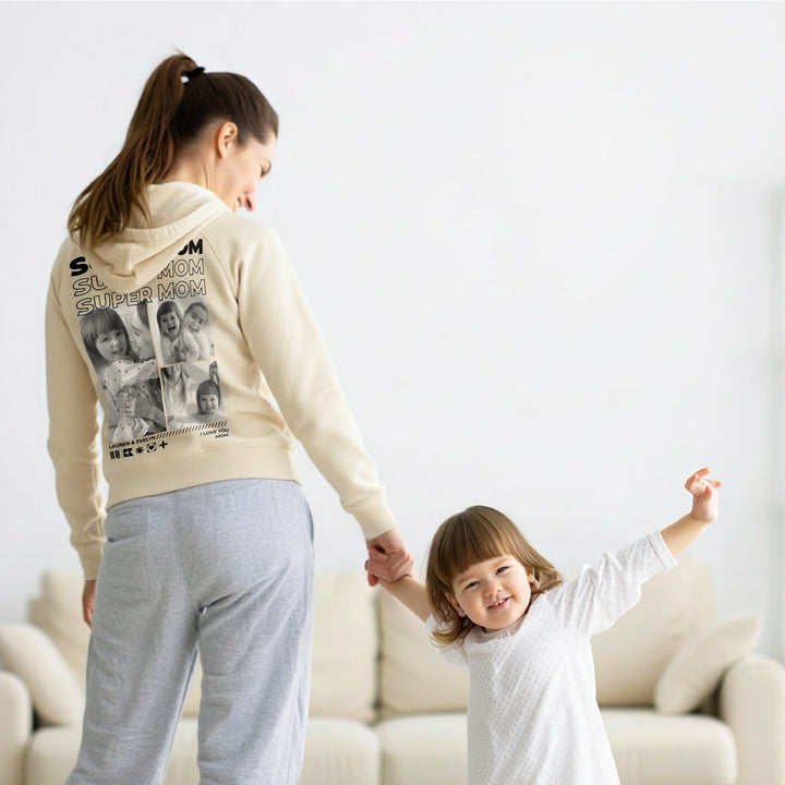 Personalized Photo Hoodie "Mom"