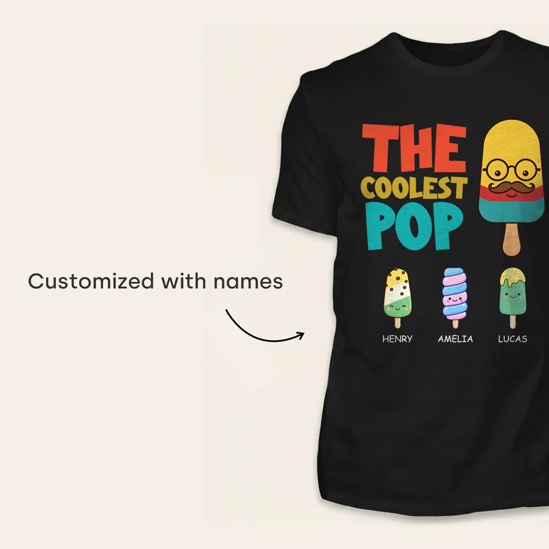 Personalized T-Shirt "Coolest Pop"