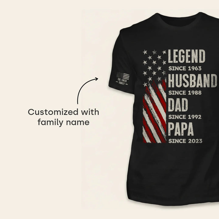 Personalized T-Shirt "Legend"