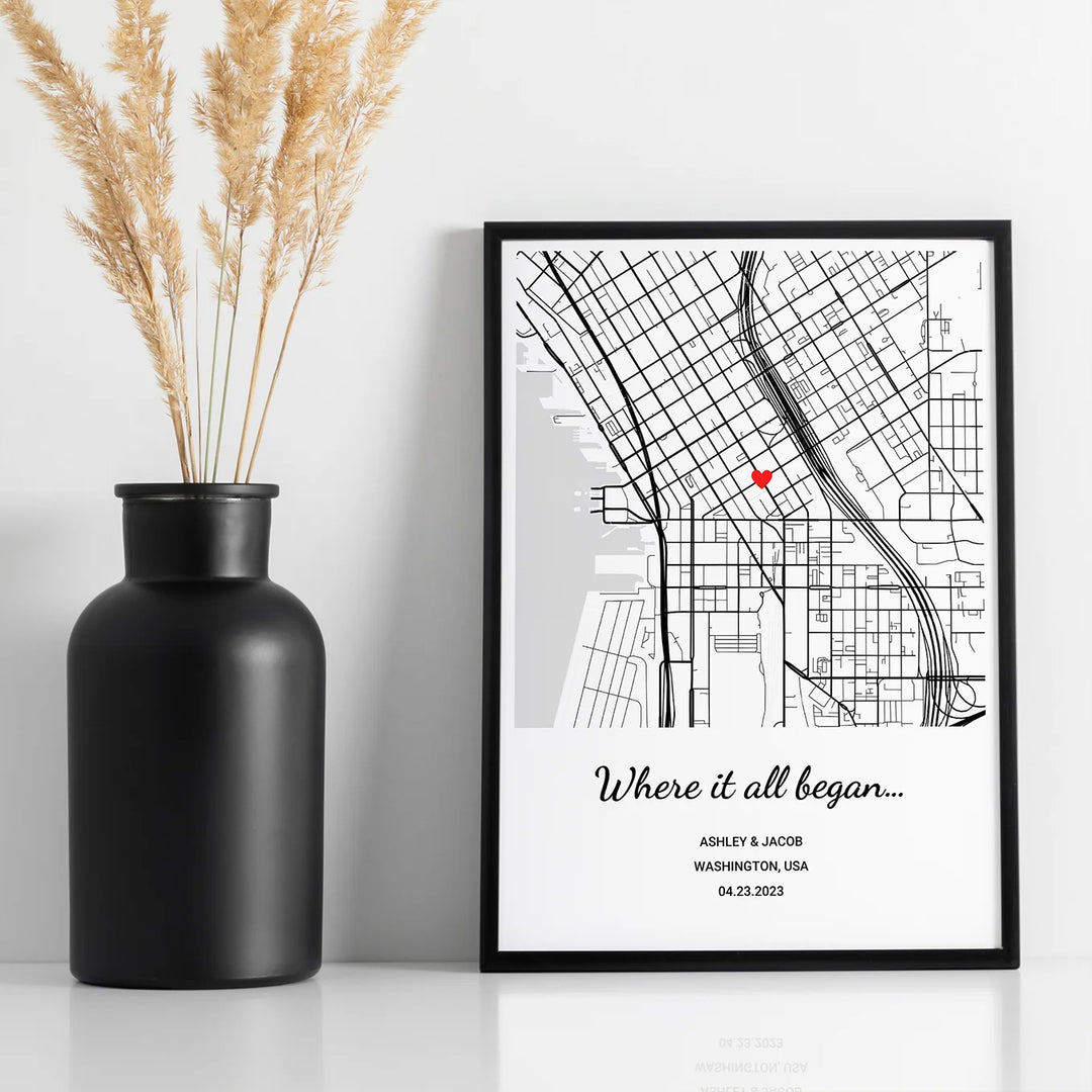 Personalized Poster "Where It All Began"