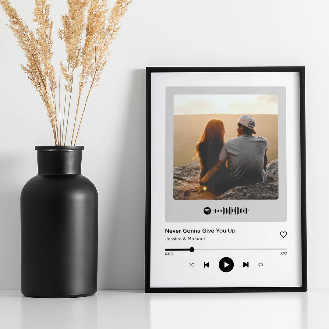 Personalized Music Poster "Favorite Song"