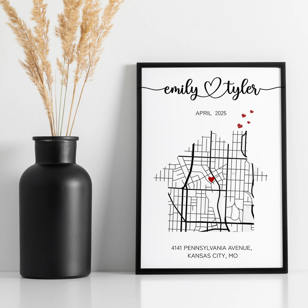 Personalized Poster "Our Home"