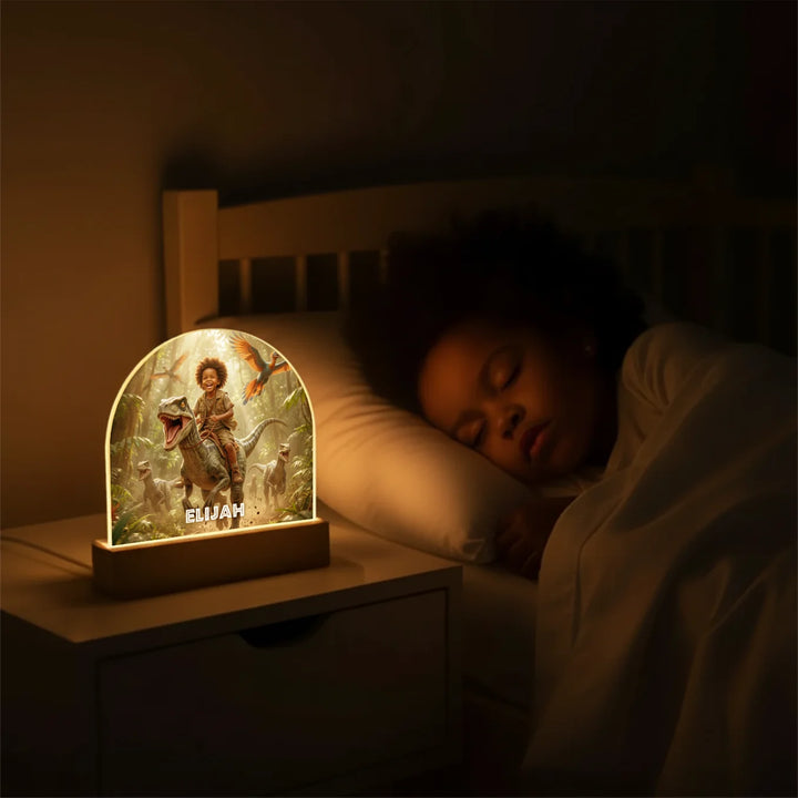 Personalized Night Light "Dino"