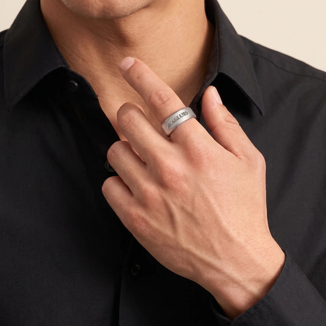 Personalized Men's Ring "Engraving"