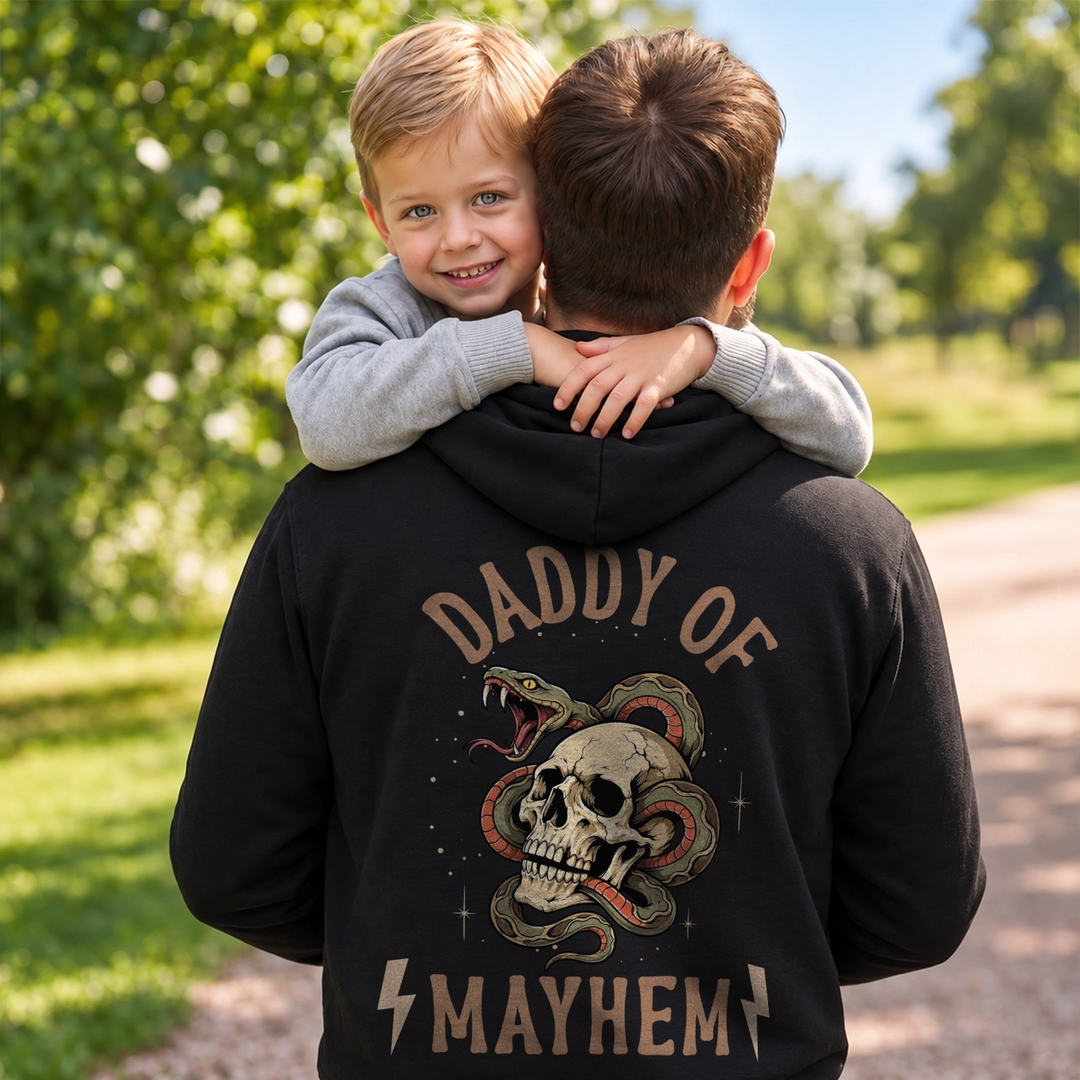 Personalized Hoodie "Father of Mayhem"