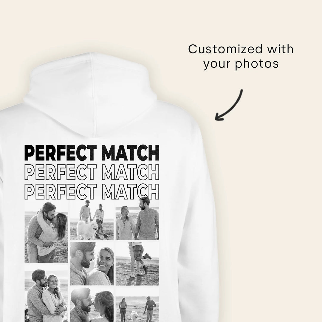 Personalized Hoodie "Perfect Match"