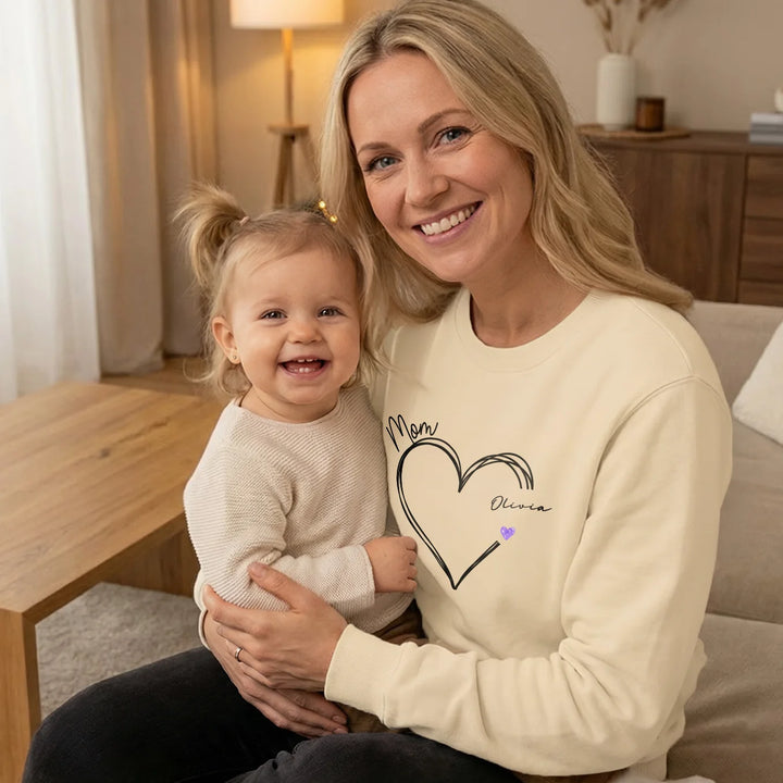 Personalized Sweater "Little Hearts"