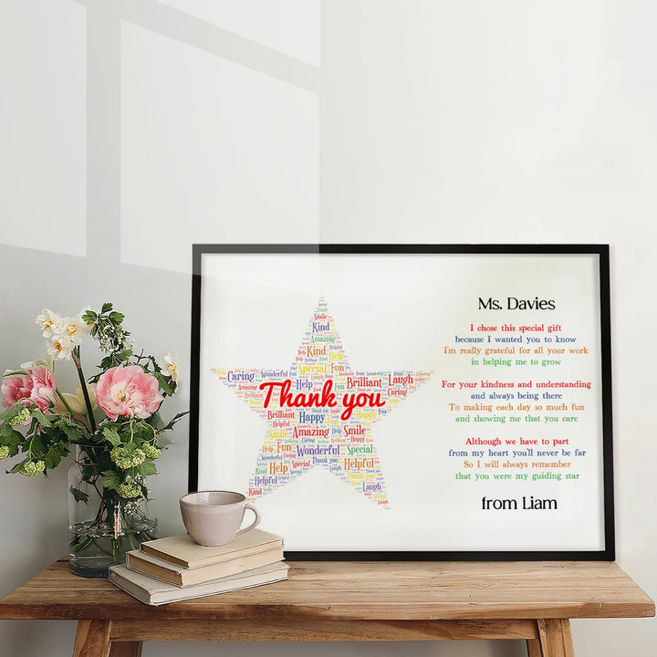 Personalized Poster "Teacher"